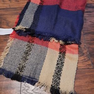 💲Blanket Scarf 55"x52" Square plaid